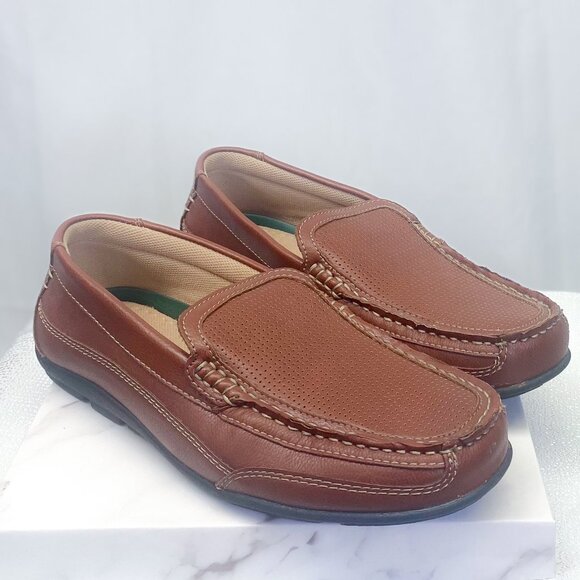 Thom McAn | Shoes | New Mens Brown Loafers Thom Mcan Super Comfortable ...